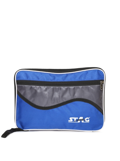 

Stag Unisex Grey & Blue 707 Table Tennis Case With Padding