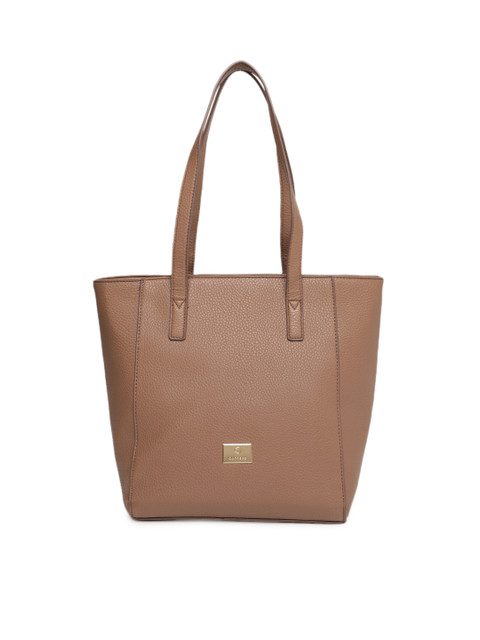 

Caprese Brown Textured Shoulder Bag