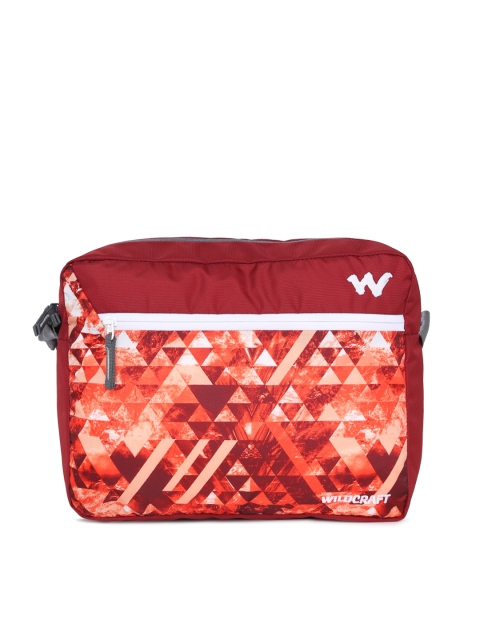 

Wildcraft Unisex Red Printed M Sling Messenger Bag