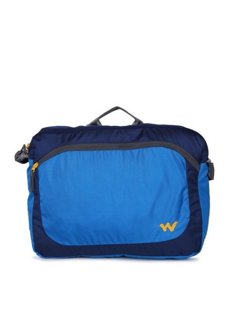 

Wildcraft Unisex Navy Blue Courier 2 Solid Messenger Bag