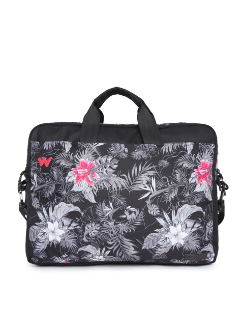 

Wildcraft Unisex Black Printed Pinnacle Laptop Bag