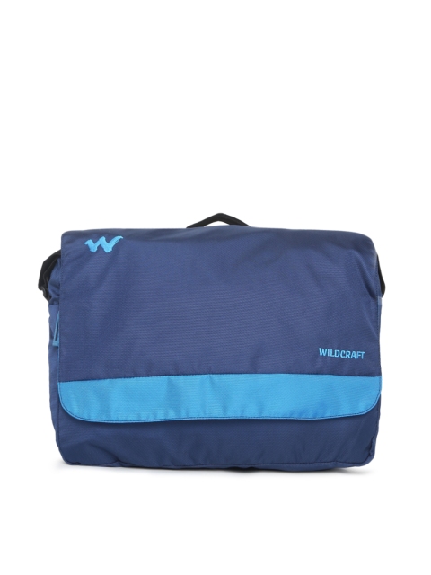 

Wildcraft Unisex Blue Solid Messenger Bag