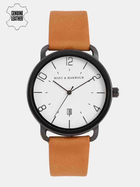 

Mast & Harbour Men Off-White Analogue Watch DW18-MH1-A