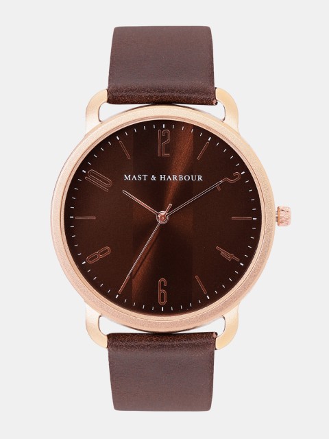 

Mast & Harbour Men Brown Analogue Watch DW18-MH3-C