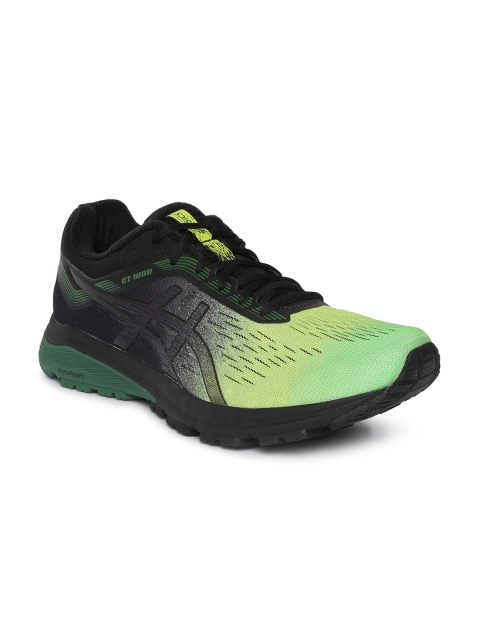 

ASICS Men Yellow & Black GT-1000 7 SP Running Shoes