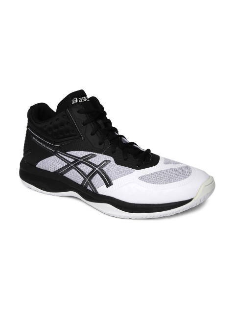 

ASICS Men White & Black NETBURNER BALLISTIC FF MT Volleyball Shoes