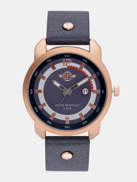 

Roadster Men Navy Blue Analogue Watch RD006-B