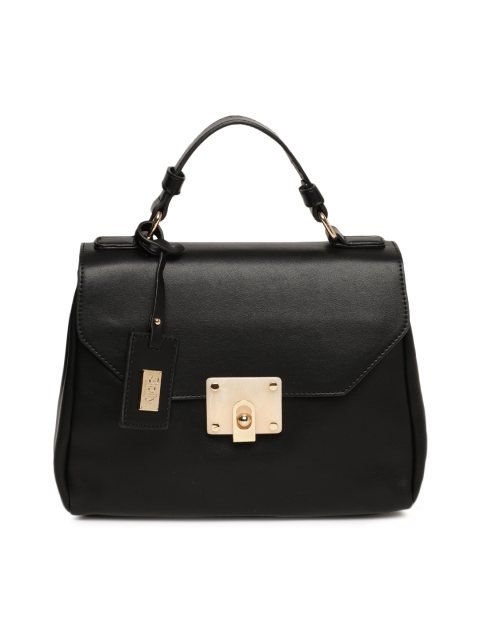 

Allen Solly Black Solid Satchel