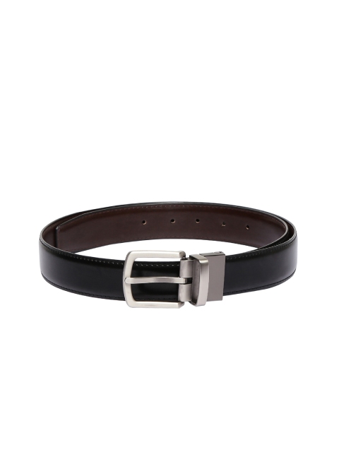 

CRUSSET Men Black & Brown Solid Reversible Belt