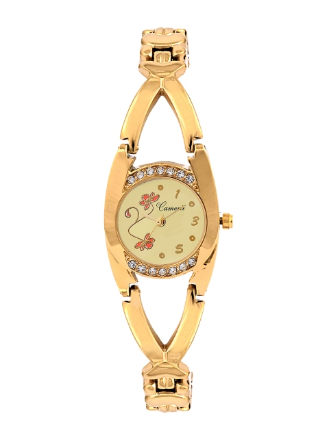 

Camerii Women Yellow Analogue Watch WW1G_M