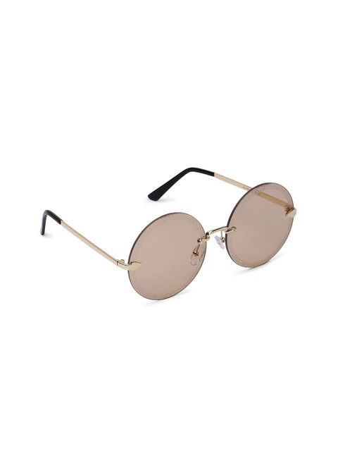 

MARC LOUIS Unisex Round Sunglasses ML30, Brown