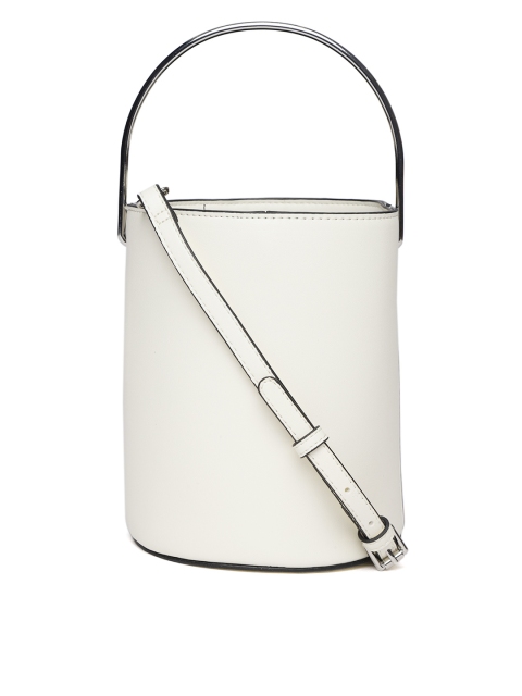 

MANGO Off-White Solid Sling Bag