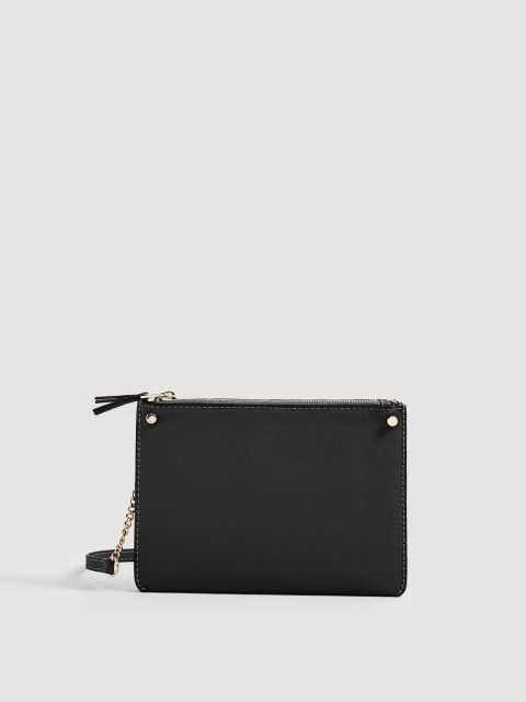 

MANGO Black Solid Sling Bag