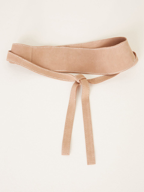 

MANGO Women Pink Solid Belt