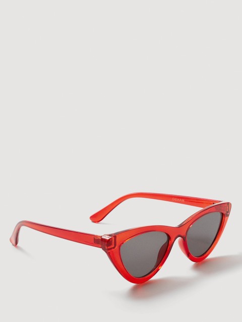 

MANGO Women Cateye Sunglasses 33090725, Grey
