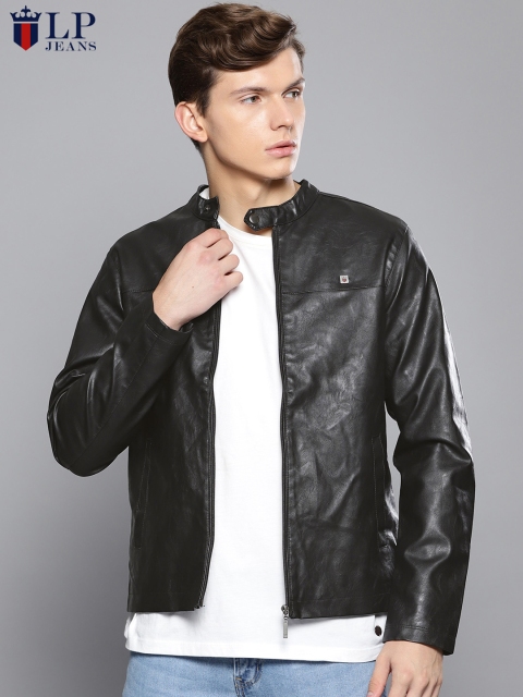 

Louis Philippe Jeans Men Black Solid Tailored Jacket