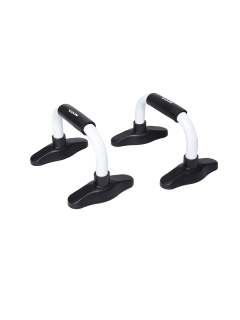 

NIVIA Unisex White & Black Push-Up Bar With Soft Grip