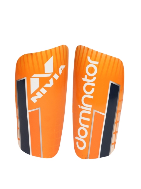 

Nivia Kids Orange & Black Dominator Football Shin Guard With Sleeve