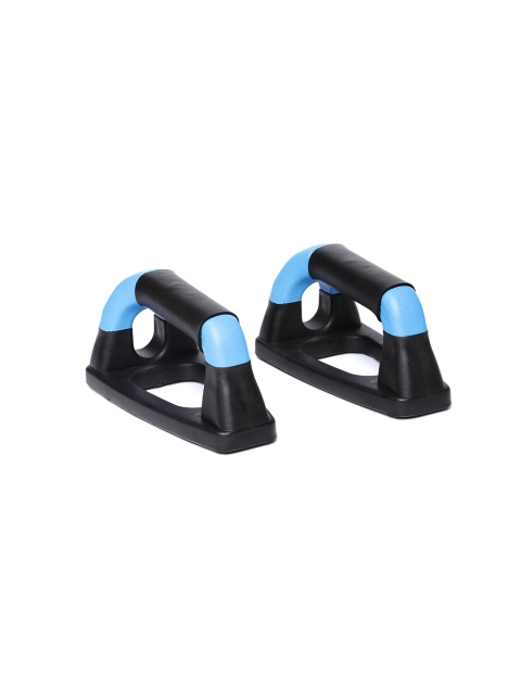 

NIVIA Unisex Black & Blue Plastic Push-Up Bar