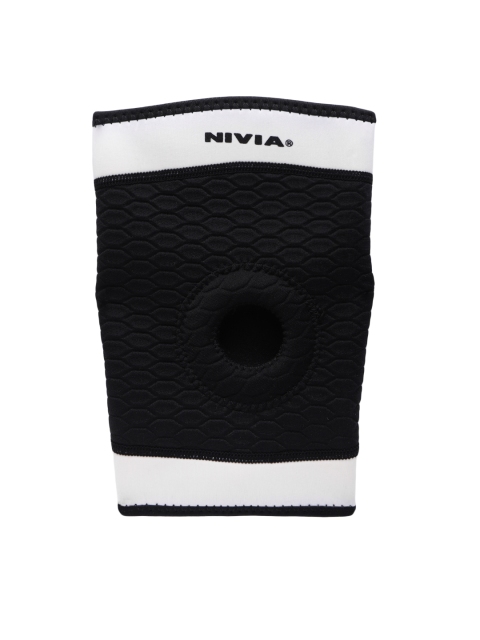 

Nivia Unisex Black & White Knee Support KS-586