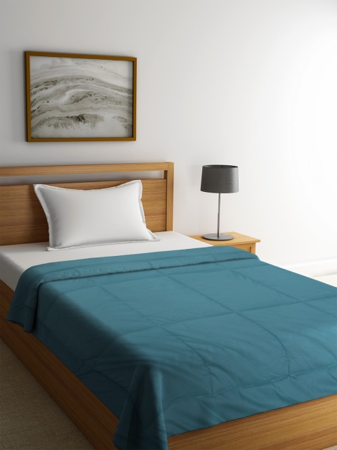 

Portico New York Teal Geometric AC Room 150 GSM Single Bed Comforter