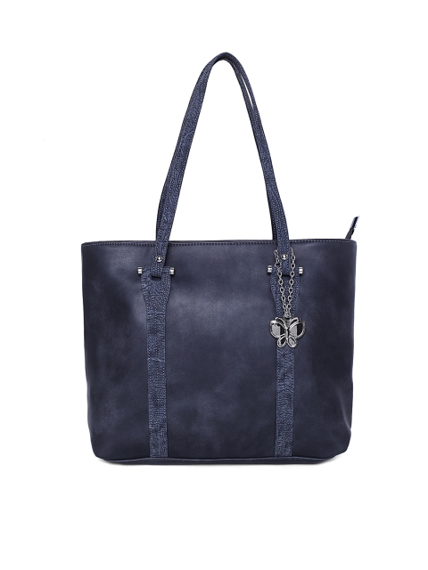 

Butterflies Blue Solid Handheld Bag