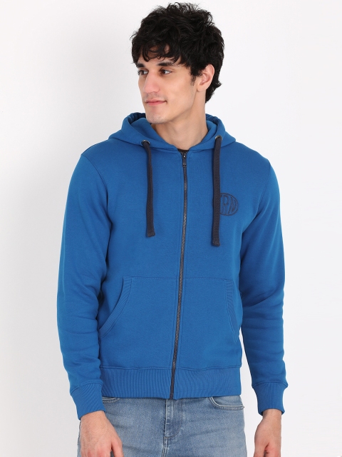 

Indian Terrain Men Blue Solid Front-Open