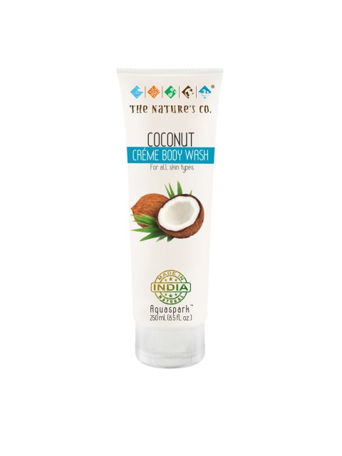 

The Natures Co Coconut Creme Body Wash 250 ml, White