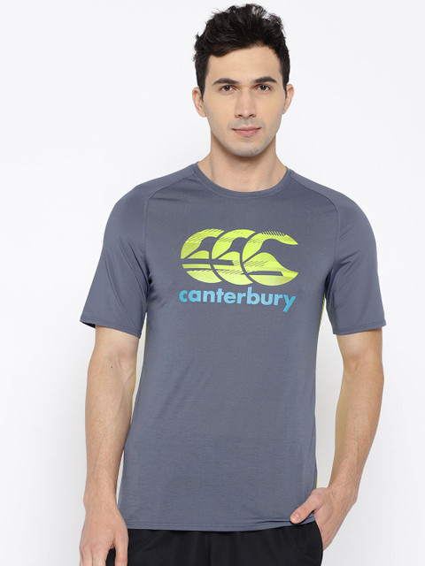 

Canterbury Men Grey VapoDri+ Elite Printed Round Neck T-shirt