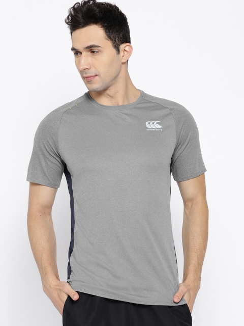 

Canterbury Men Grey VapoDri Superlight Solid Round Neck T-shirt
