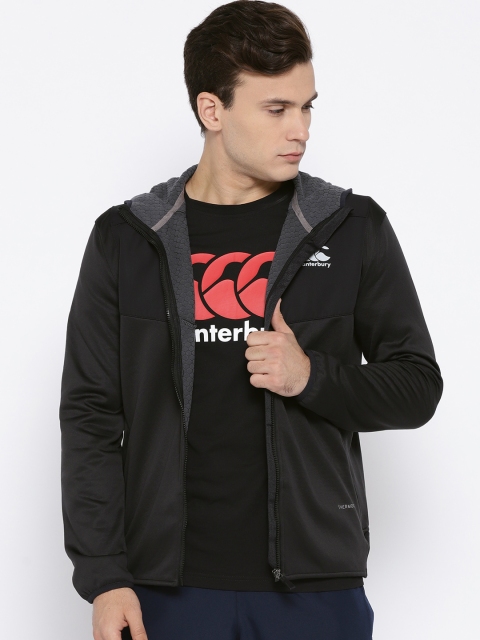 

Canterbury Men Black Solid Thermoreg Sporty Jacket