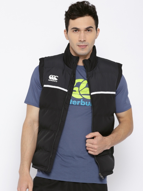 

Canterbury Men Black Solid Water Resistant Sporty Jacket