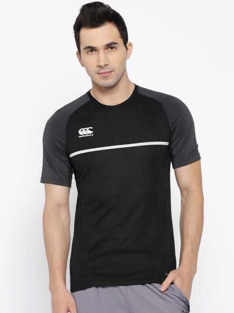 

Canterbury Men Black Pro Dry Senior Solid Round Neck T-shirt