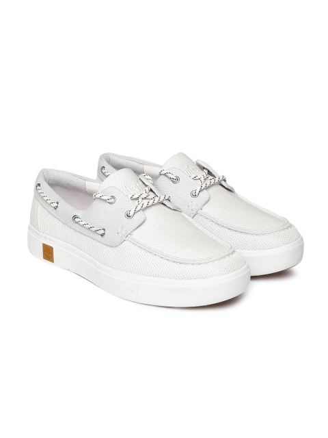 

Timberland Women AMHERST Boat White Boat Shoes
