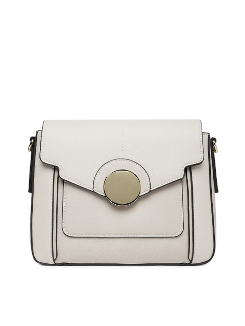 

Accessorize Beige Solid Sling Bag