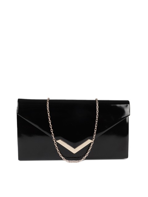 

Accessorize Black Solid Clutch