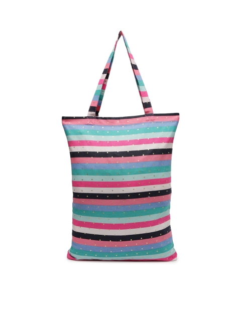 

Accessorize Multicoloured Striped Tote Bag, Multi