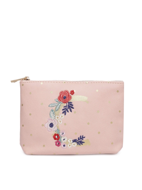 Accessorize Pink Embroidered Purse