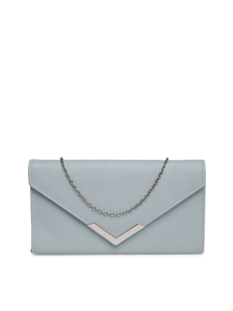 

Accessorize Blue Solid Clutch