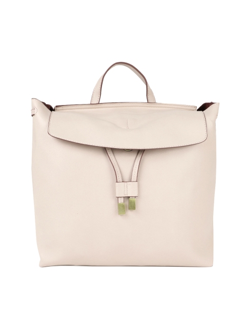 

Accessorize Women Pink Solid Backpack