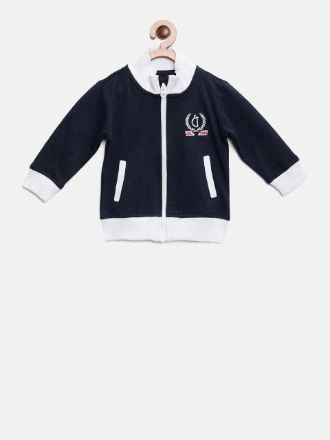 

Gini and Jony Boys Navy Solid Sweatshirt, Navy blue