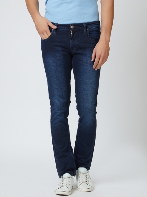 

Killer Men Blue Slim Fit Mid-Rise Clean Look Jeans