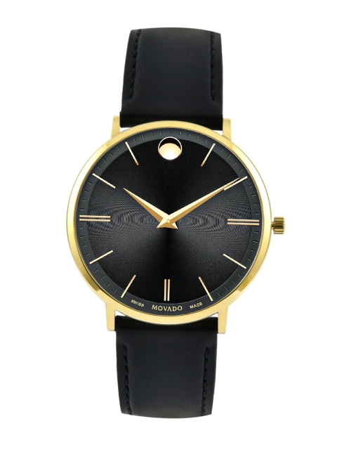 

MOVADO Men Black Analogue Watch 607087