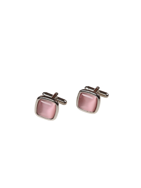 

Tossido Pink Square Cufflinks