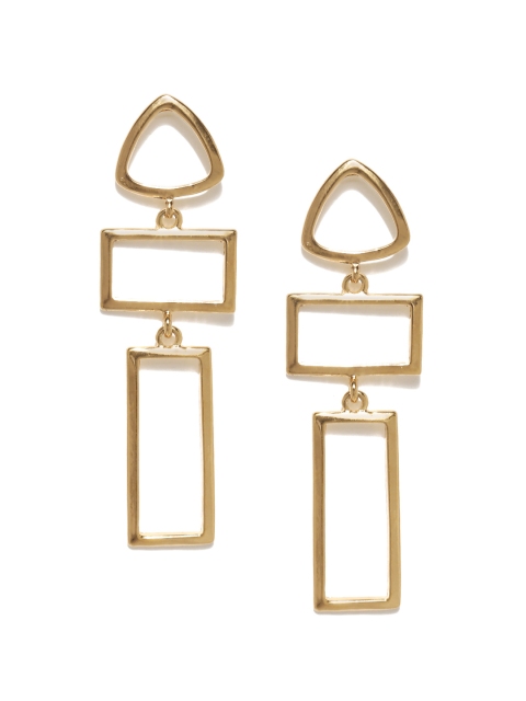 

Ayesha Gold-Toned Geometric Drop Earrings