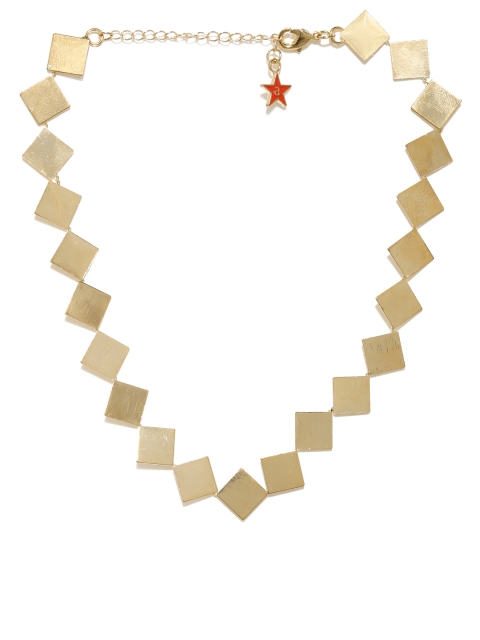 

Ayesha Gold-Toned Metal Choker Necklace