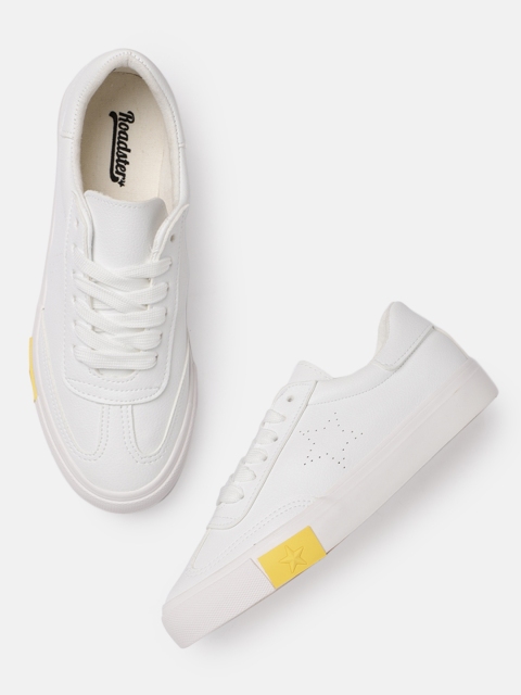 

Roadster Women White Sneakers