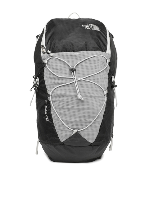 

The North Face Unisex Grey & Black Colourblocked BLAZE Laptop Backpack