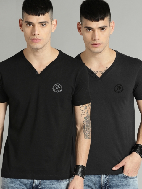 

Roadster Pack of 2 T-shirts, Charcoal
