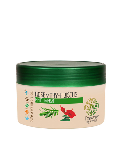 

The Natures Co Unisex Rosemary Hibiscus Hair Mask 125 g, Brown